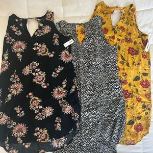 NEW Old Navy Dresses Large, Lot of 3